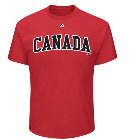 Canada Baseball Majestic 2017 World Baseball Classic Wordmark T-Shirt Red,We sell and wholesale Canada Baseball Majestic 2017 World Baseball Classic Wordmark T-Shirt Red on line form chian!